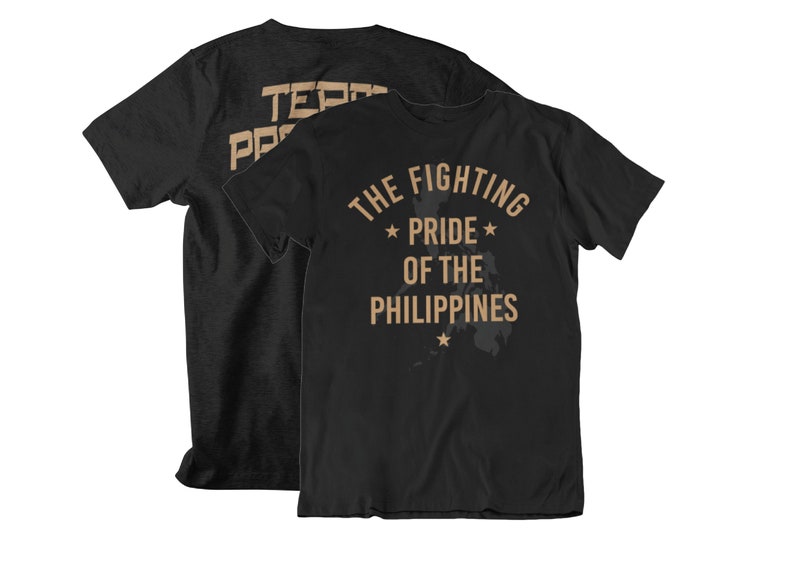 The Fighting Pride of the Philippines Team Pacquiao Unisex T-Shirt Bild 3