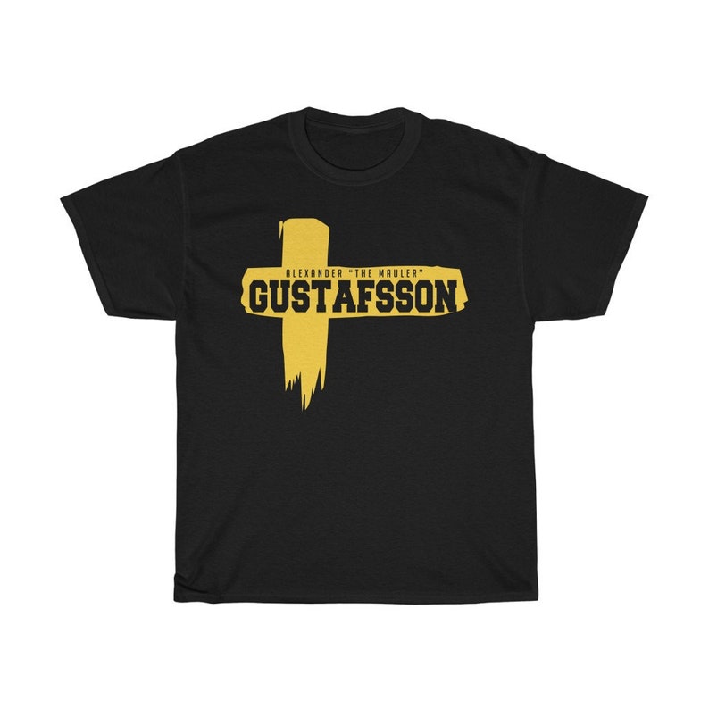 Alexander The Mauler Gustafsson MMA Fighter Wear Unisex T-Shirt image 3