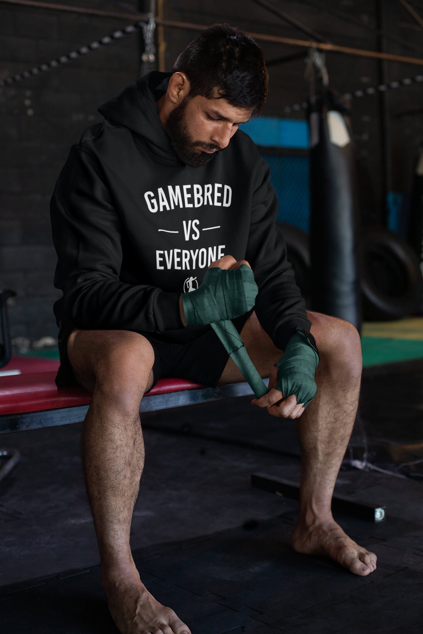 Jorge Masvidal Gamebred Vs Everyone Graphic Unisex Hoodie - Etsy