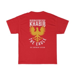 The Eagle Khabib Nurmagomedov Graphic Front & Back Unisex T-Shirt image 7