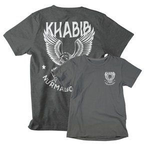 Khabib The Eagle Nurmagomedov Graphic Unisex T-Shirt Asphalt