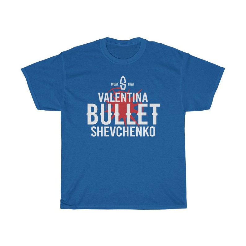 Valentina Shevchenko Bullet Graphic Fighter Wear Unisex T-Shirt Royal