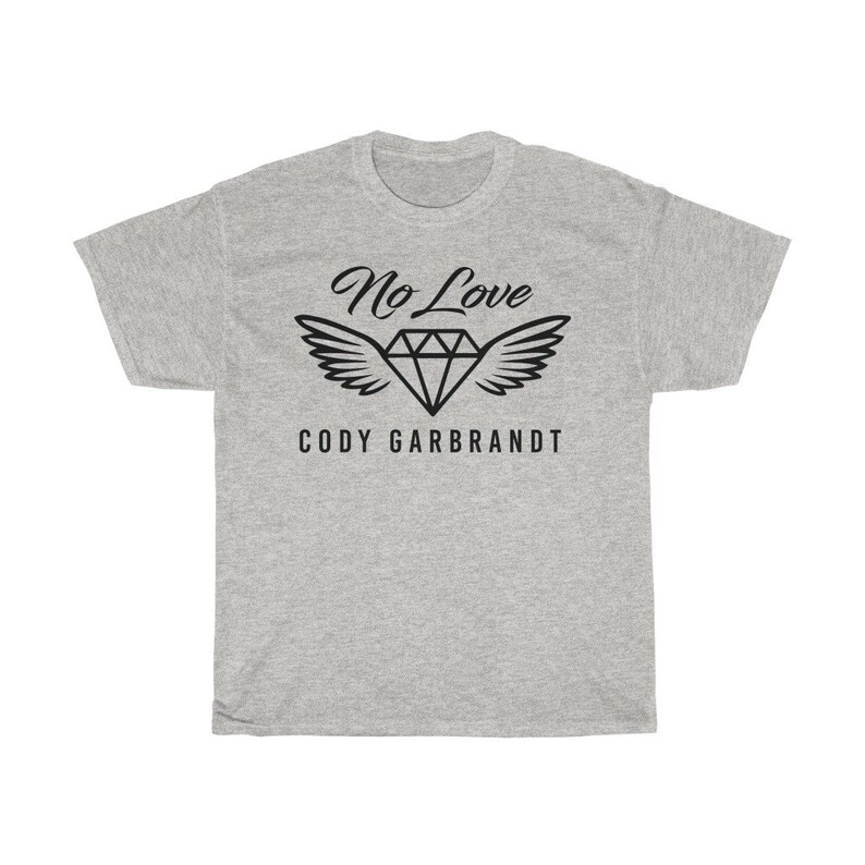 Classic No Love Cody Garbrandt Graphic Unisex T-Shirt image 3