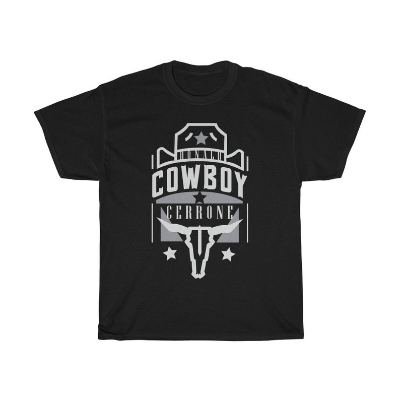 Donald Cowboy Cerrone MMA Fighter Wear Unisex T-Shirt Black