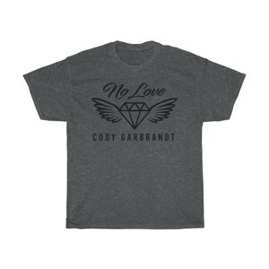 Classic No Love Cody Garbrandt Graphic Unisex T-Shirt image 4