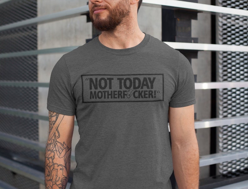 Not Today Donald Cerrone Classic Fighter Wear Unisex T-Shirt image 1