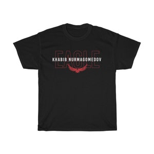 The Eagle Khabib Graphic Unisex T-Shirt Black