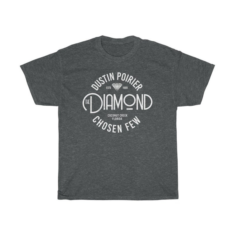Dustin The Diamond Poirier MMA Fighter Wear Graphic Unisex T-Shirt Dark Heather