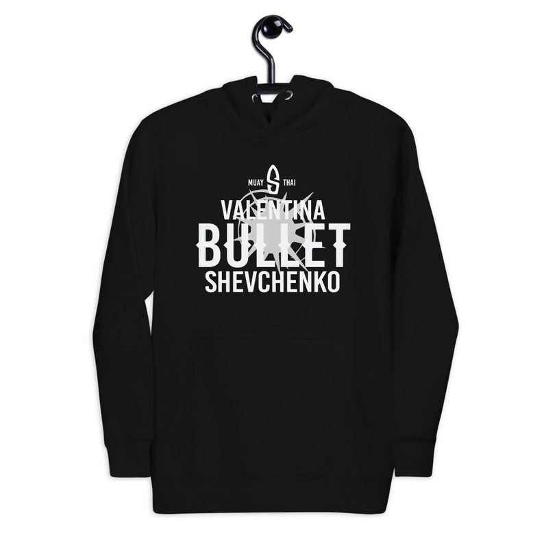 Valentina Shevchenko Team Bullet Graphic Unisex Hoodie image 3