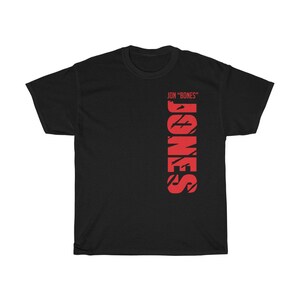 Jon Bones Jones Graphic Fighter Wear Unisex T-Shirt image 3
