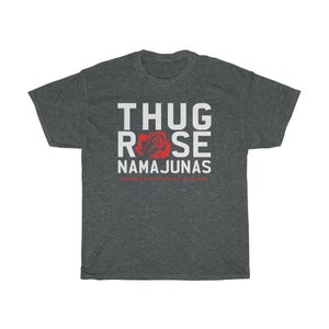 Thug Rose Namajunas WMMA Graphic Fighter Wear Unisex T-Shirt Dark Heather