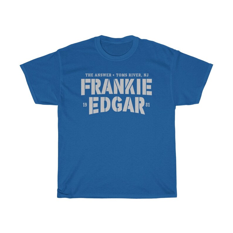 The Answer Frankie Edgar Graphic Fighter Wear Unisex T-Shirt Royal