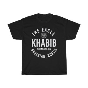 The Eagle Khabib Graphic Unisex T-Shirt Black
