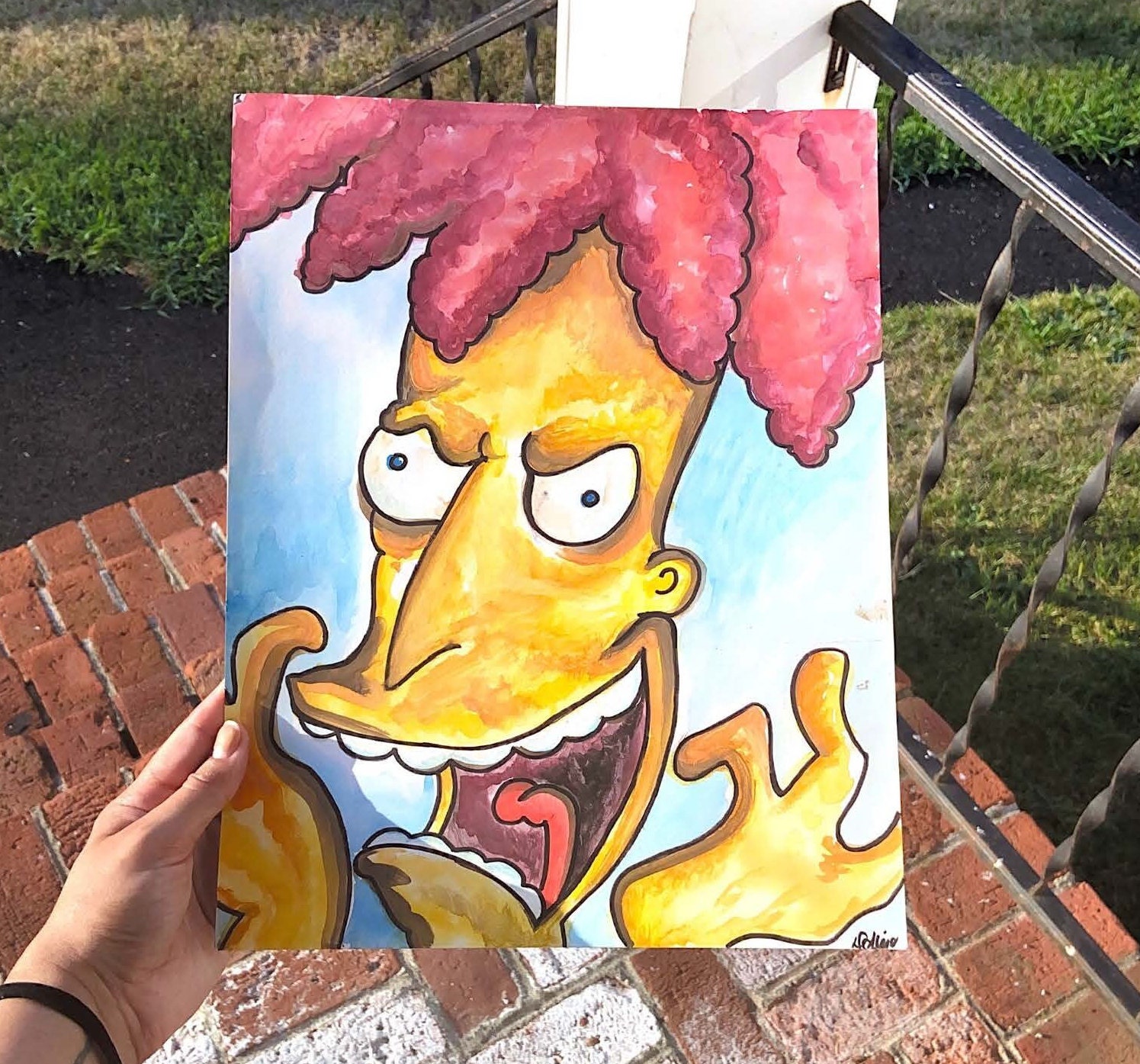 Maniacal Bob Print 8.5x11 Inch - Etsy