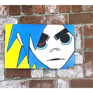 Gorillaz 2D Print 8.5x11 inch
