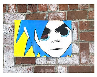 Wydruk Gorillaz 2D 8,5 x 11 cali
