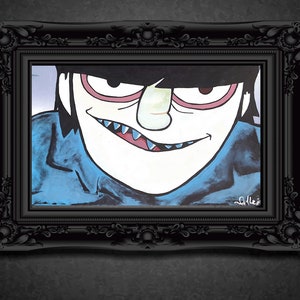 Gorillaz Murdoc Print 8.5x11 inch