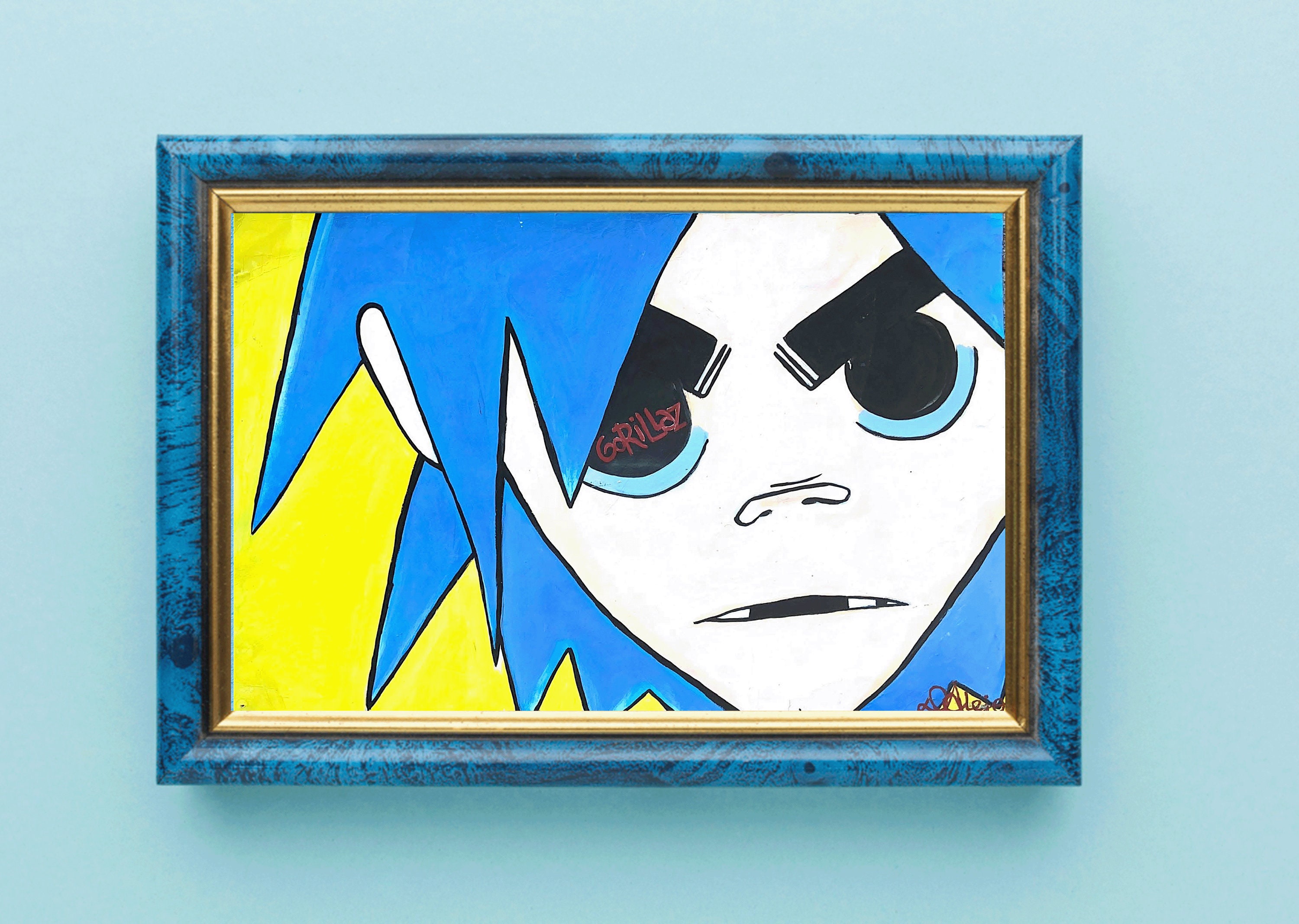 Gorillaz 2D Print 8.5x11 Inch - Etsy
