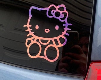 hello kitty bumper sticker