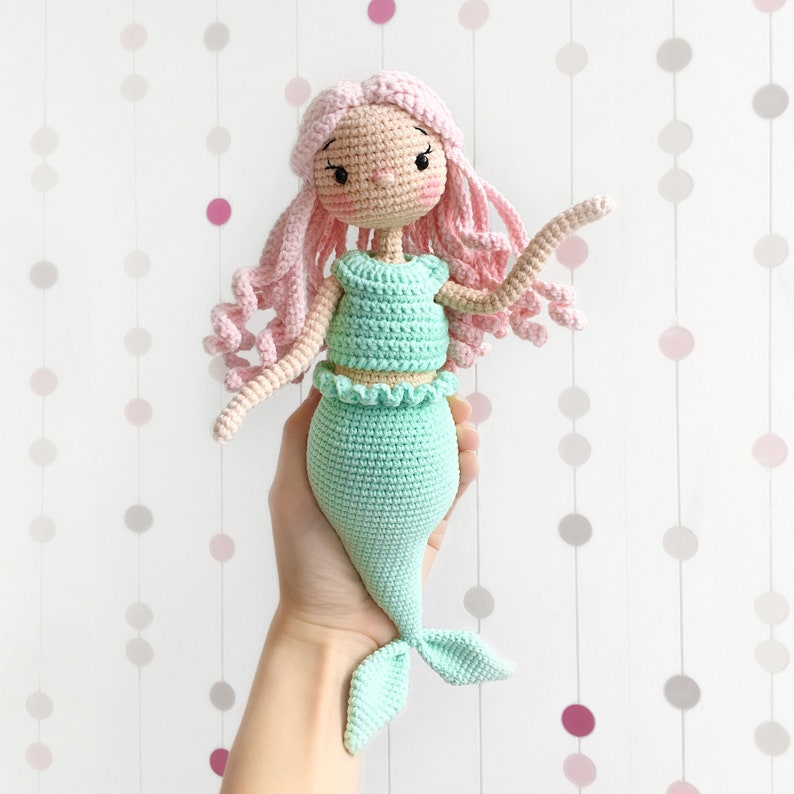 Crochet pattern Mermaid pdf Etsy