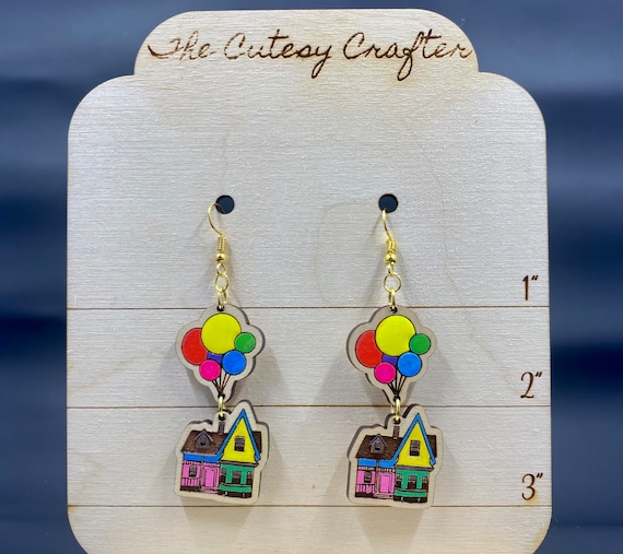 Up sale earrings disney