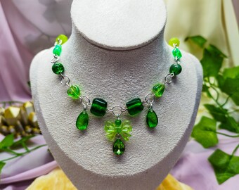 Green Fairy necklace