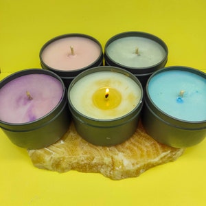 Candela di soia in cristallo misterioso