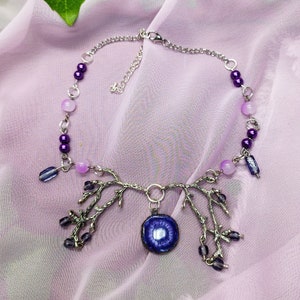 Purple Forest necklace