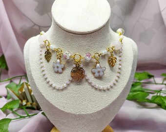 Collar de jardín de rosas