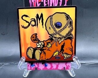 Sam Has Issues Enamel Pin