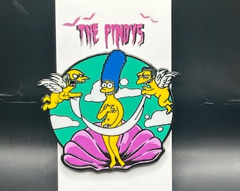 Marge i en snäckskalsnål