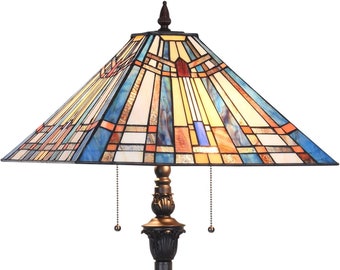 Glass Floor Lamp Etsy