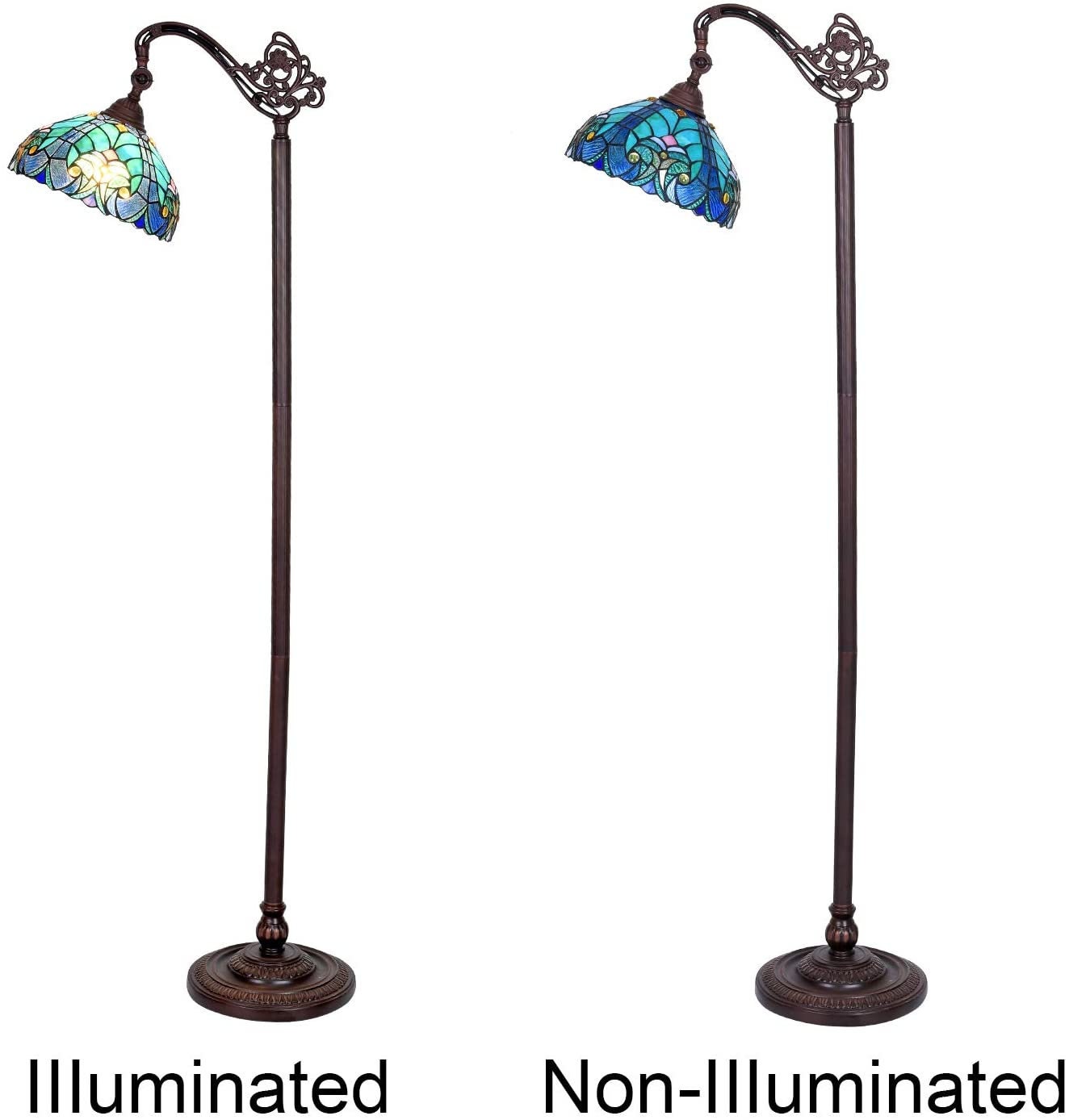 Handcrafted Tiffany Floor Lights Tiffany Floor Lamps for Etsy