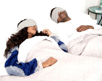 Oversized Plush Cotton Sleep Mask: Ultra-Soft Comfort
