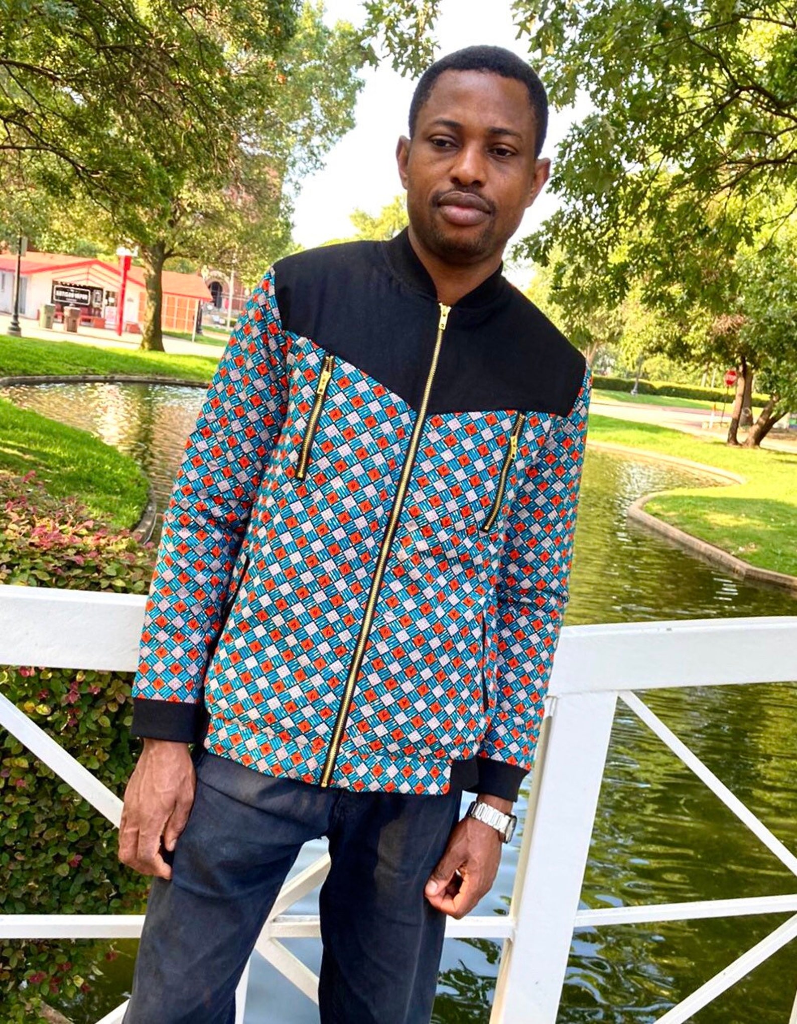 Men African Print Bomber Varsity Jacket, African Bomber Jacket, African Clothing for Men