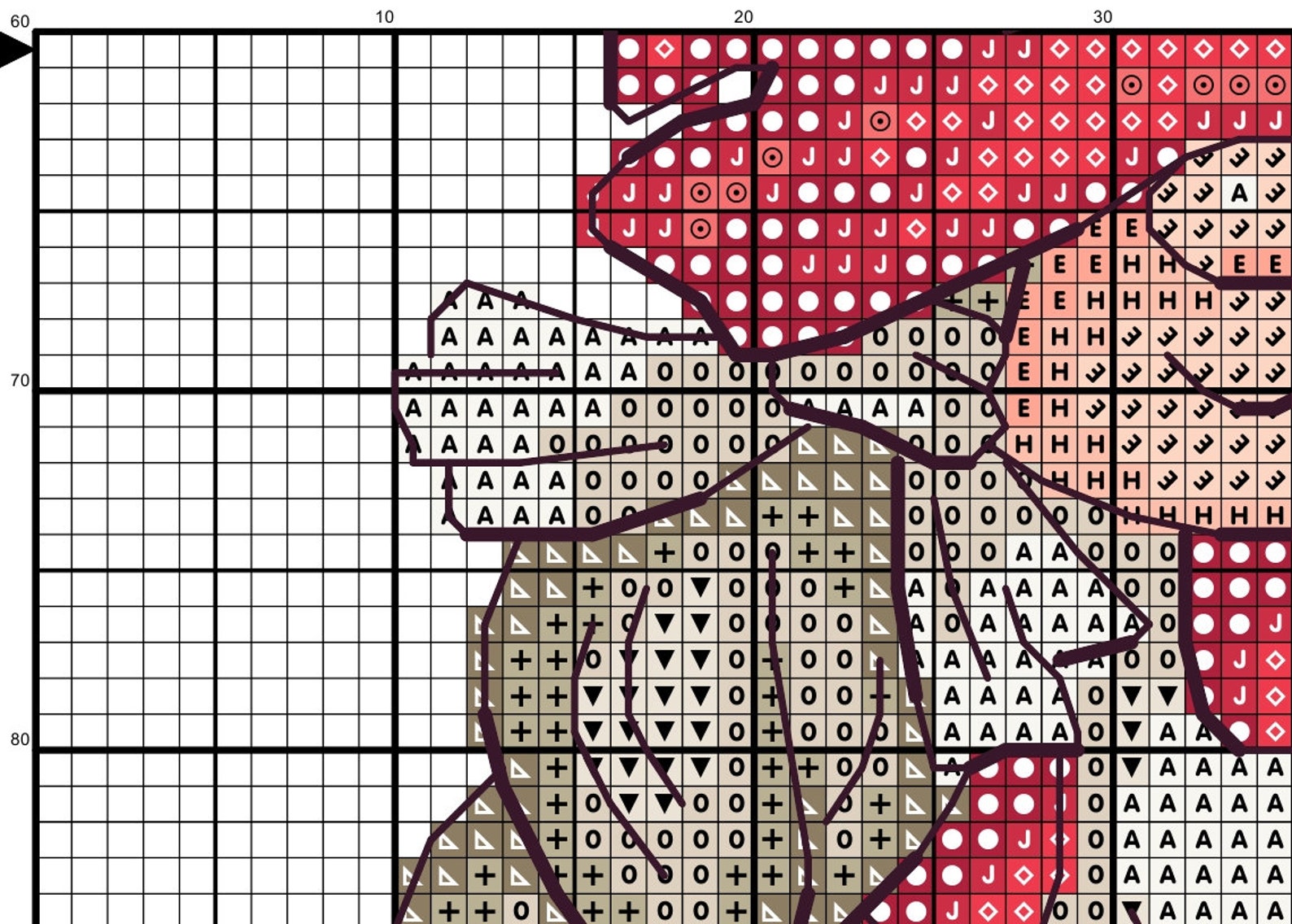 Summer gnome cross stitch gnome cross stitch pattern