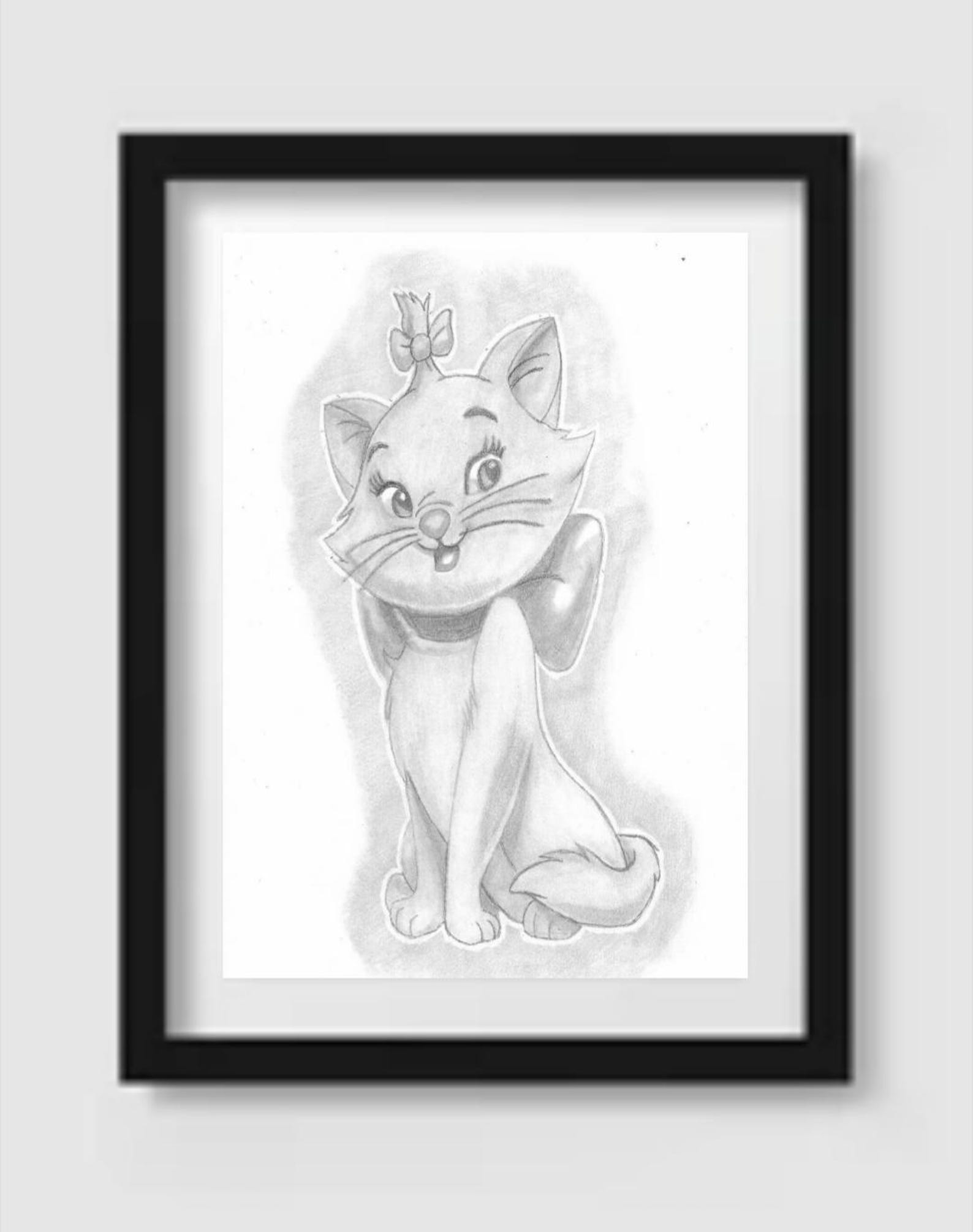 Cute Kitten Nursery Print, Sweet Cat Wall Art, Baby Girl Room Decor ...