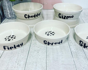 Personalised pet bowls ,cat,dog,rabbit,special offer,limited time,cat bowl,dog bowl ,rabbit bowl,ceramic bowl ,pet bowl ,dogs,cats,puppy,