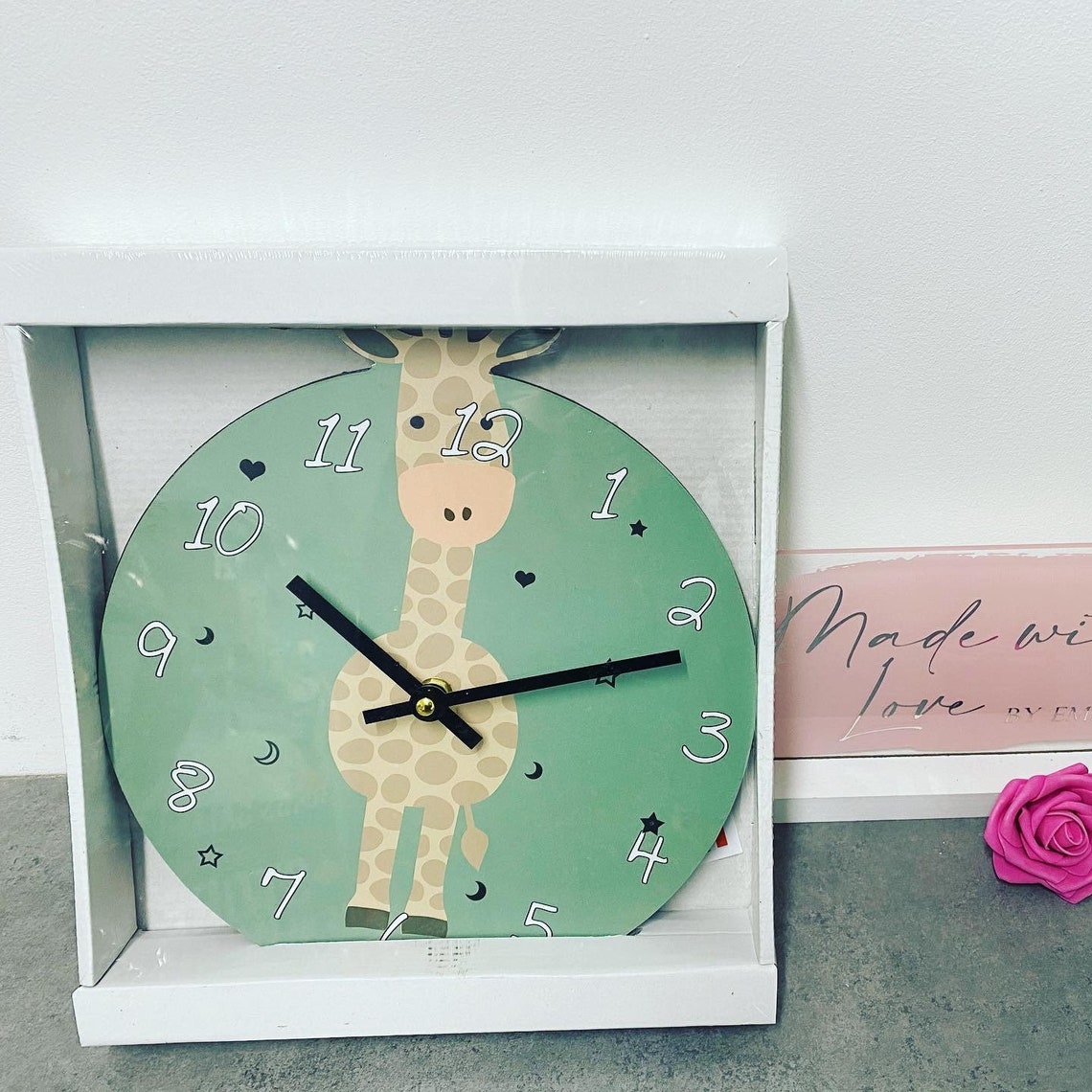 Childrens animal clocks assorted designs Etsy