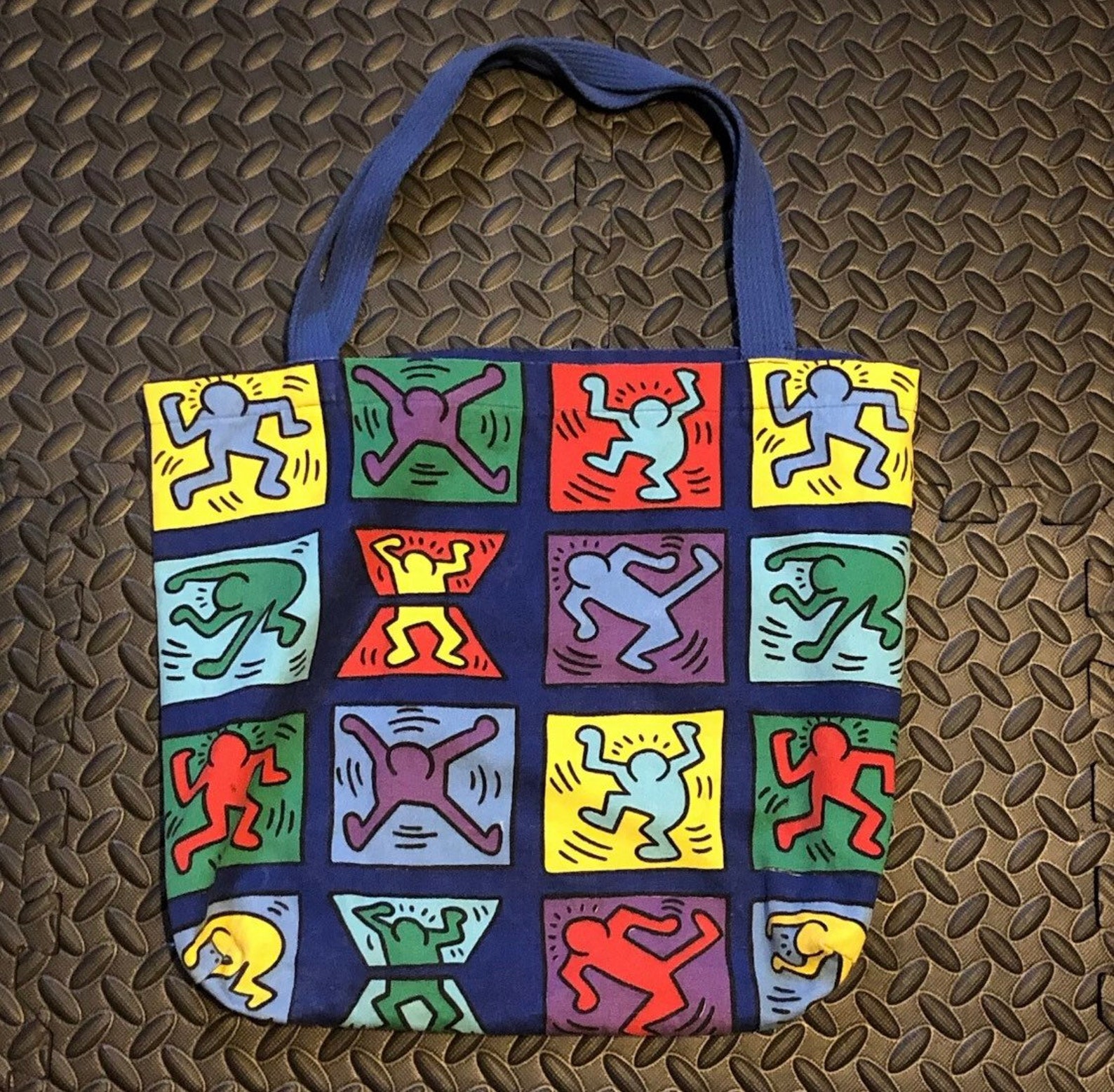 Vintage Keith Haring Bag 1982 Maiden Sunshine Corp. Made in Etsy