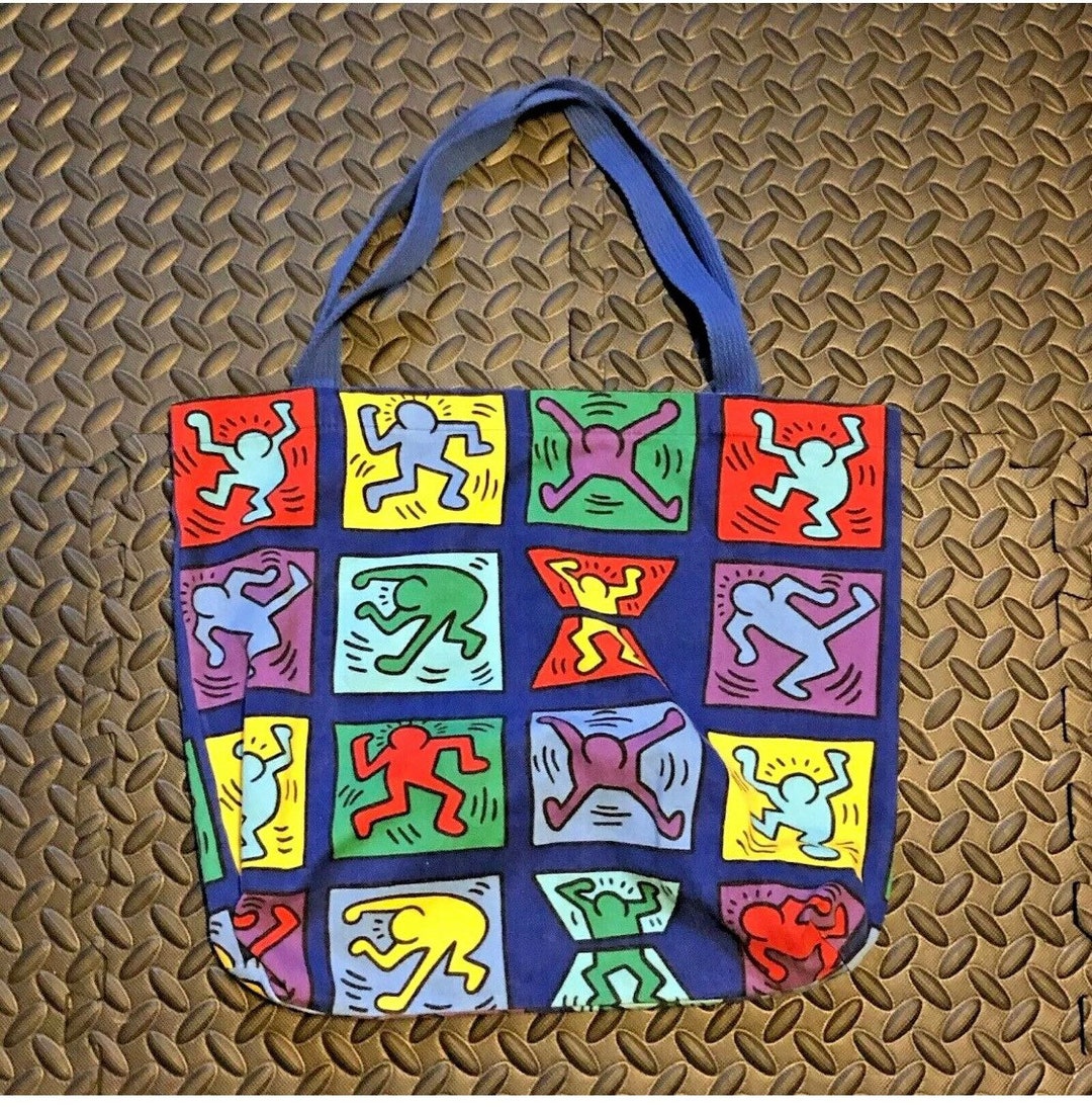 Vintage Keith Haring Bag 1982 Maiden Sunshine Corp. Made in Etsy
