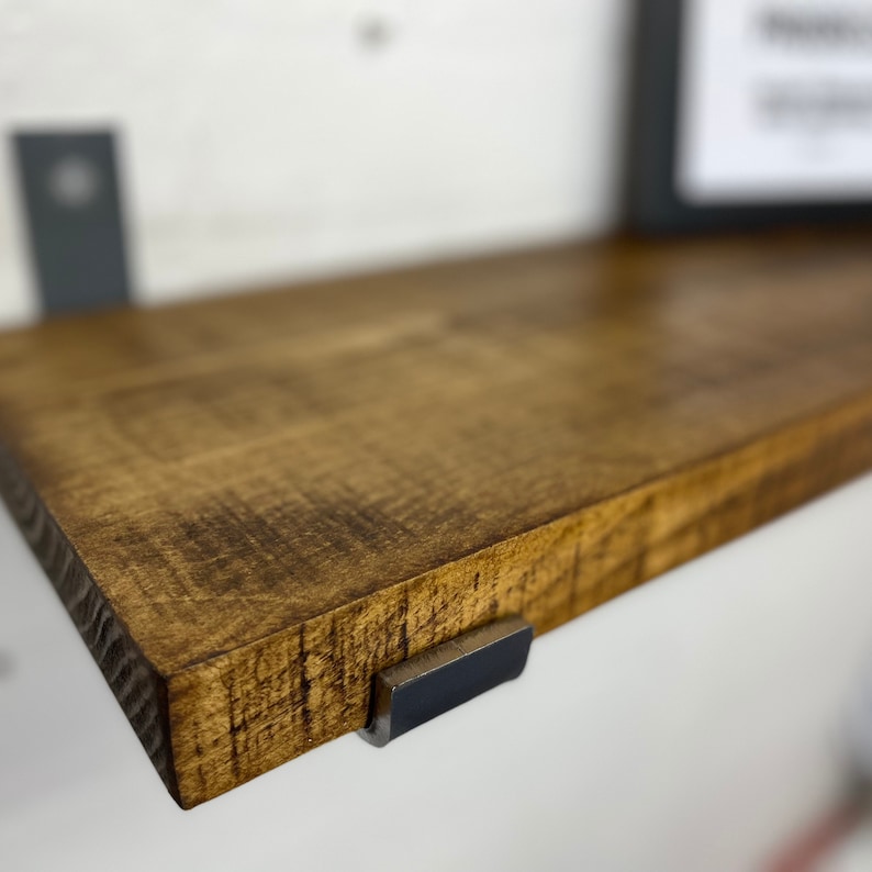 RECLAIMED Scaffold Shelves Wall With Brackets Handmade Rustic Etsy UK