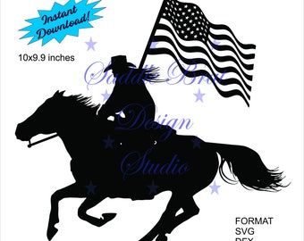Download American Flag Horse Etsy