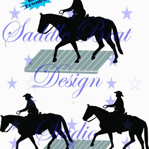 TRAIL HORSE Crossing Bridge! pdf, jpg, svg, png, dxf, Cricut, Silhouette sofortiger download, Trail Pferd, Competitive Trail, Ranch Pferd