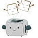 A Toast to Your Birthday Card Toast Toaster Pun Funny Laugh - Etsy