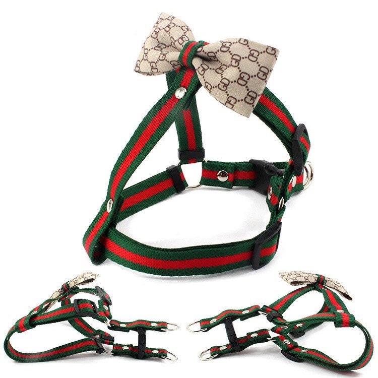 Luxury Leather Set Harness Adjustable with Leash Include Etsy