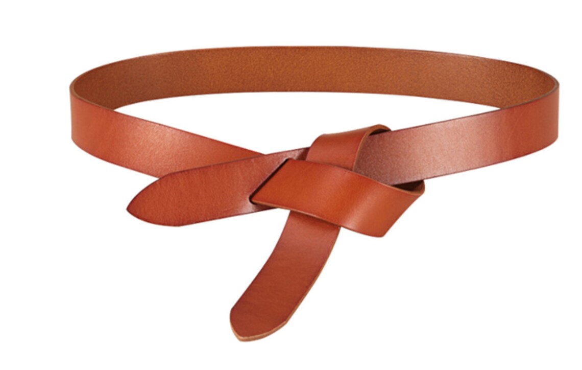 Woman Thin Leather Beltvarious Shapes Belt Isabel Marant - Etsy