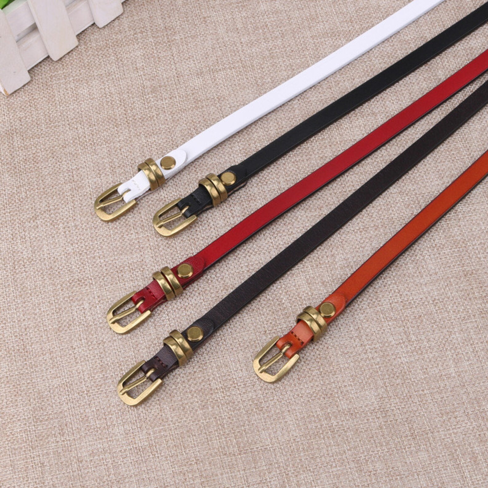 thin waist belt for dress