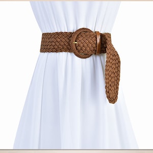 Macrame belt with round bukle,Adjustable Classic retro belt,Boho belts for women,Gypsy belt,Vintage belt,Ethnic woven belt,gift for her,