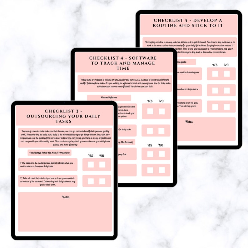 Printable Ultimate Daily Task Checklist/digital Checklist/71 Pages PDF ...